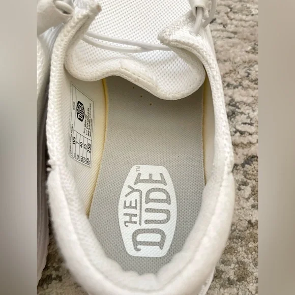 Hey Dude‎ Wendy Funk Mono White Womens Comfort Shoes Lightweight - Picture 6 of 9